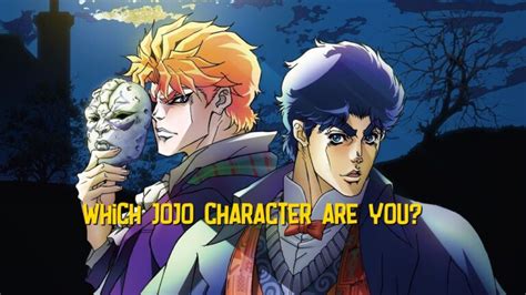 proffs jojo|Which Jojo Character Are You Quiz .